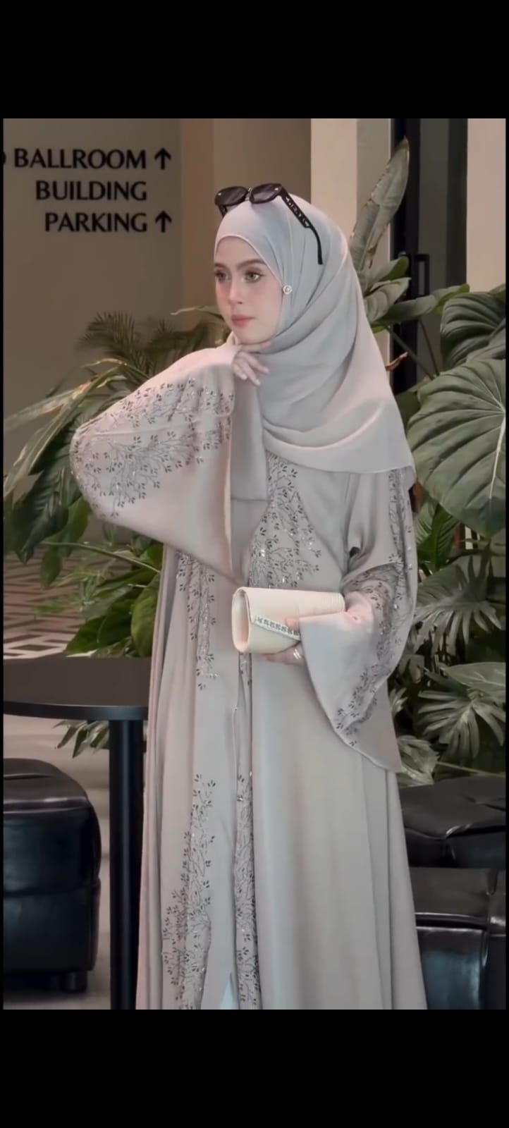 Meher Stone Abaya